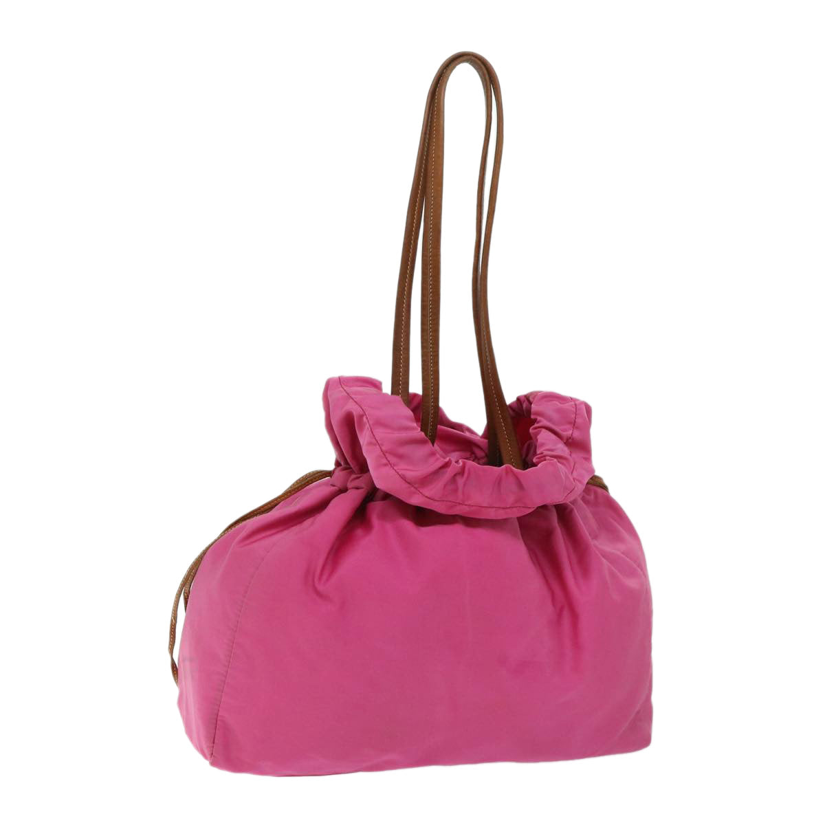 PRADA Tote Bag Nylon Pink  bs13156