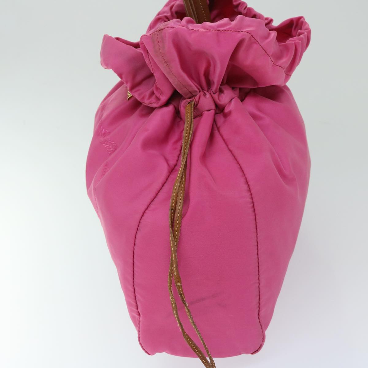 PRADA Tote Bag Nylon Pink  bs13156