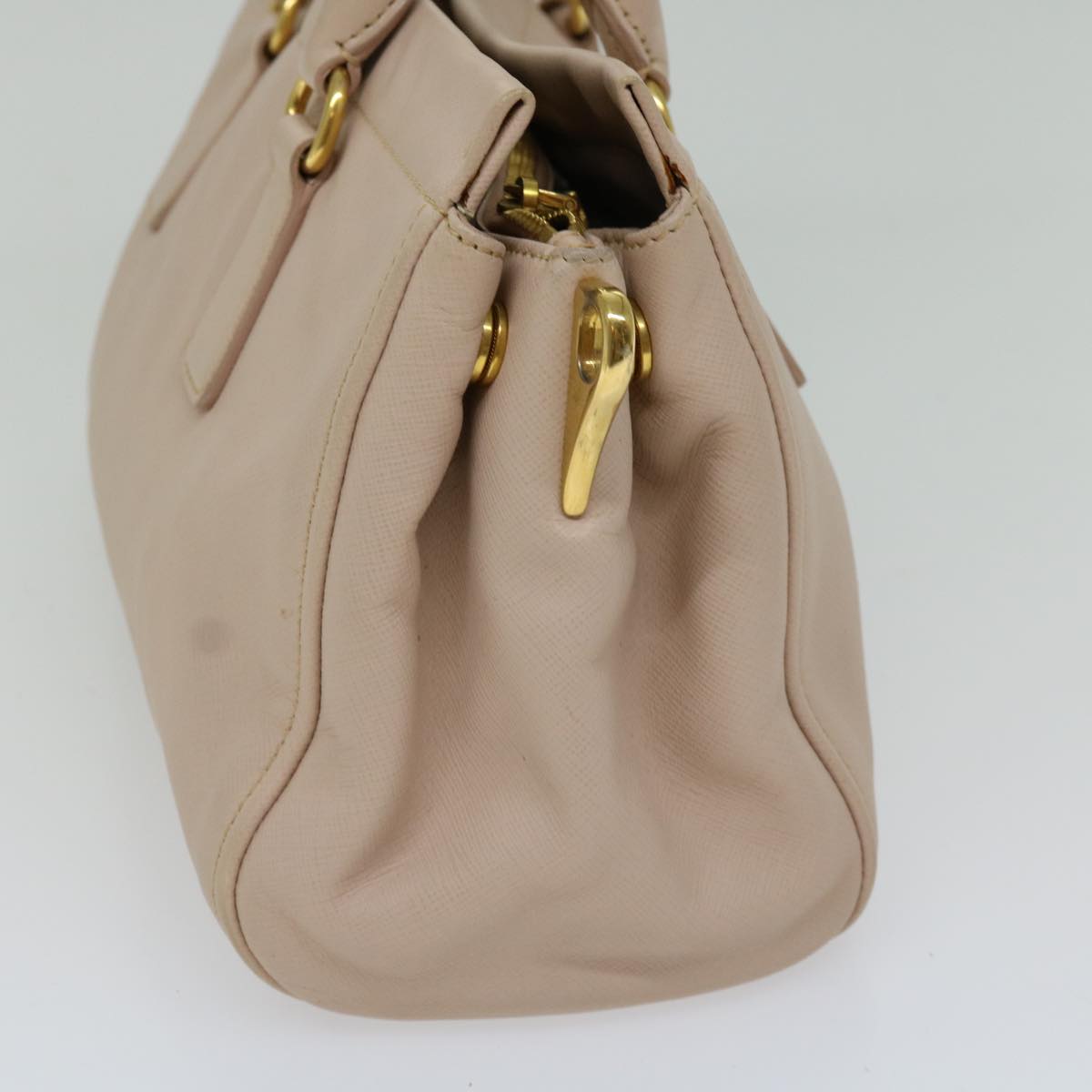 PRADA Hand Bag Leather 2way Pink  bs13160