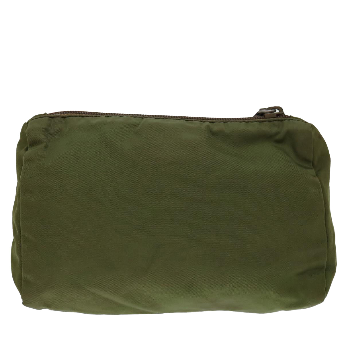 PRADA Pouch Nylon Khaki bs13208