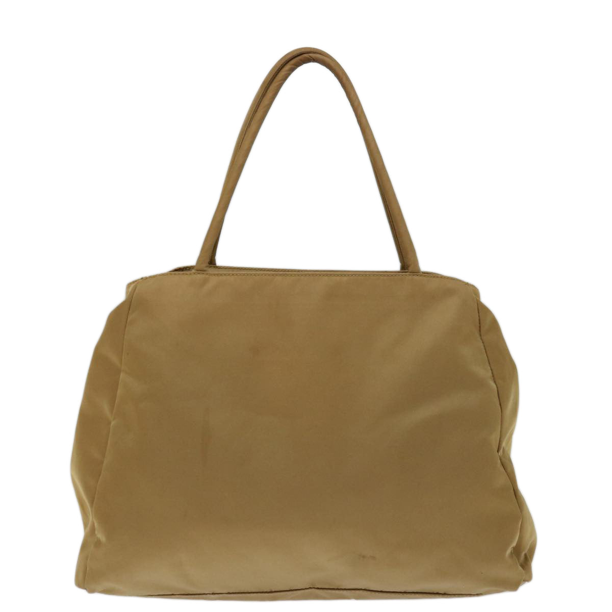 PRADA Hand Bag Nylon Beige bs13209