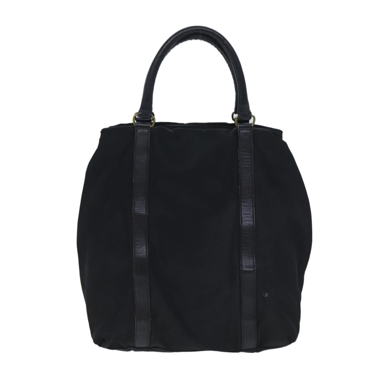 PRADA Hand Bag Nylon Black bs13283