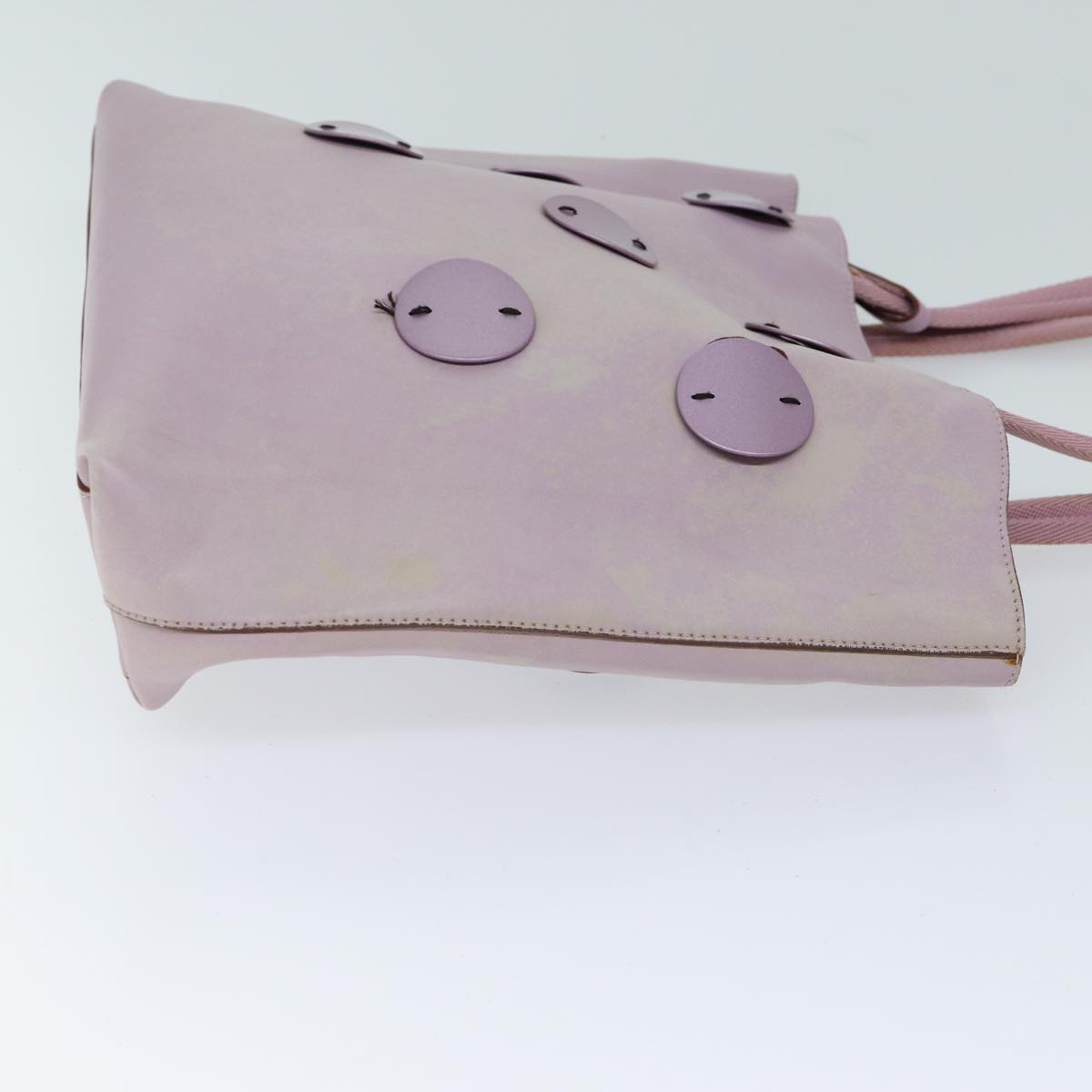 PRADA Tote Bag Leather Pink bs13284