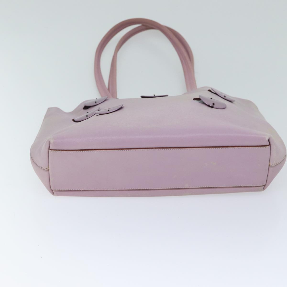 PRADA Tote Bag Leather Pink bs13284