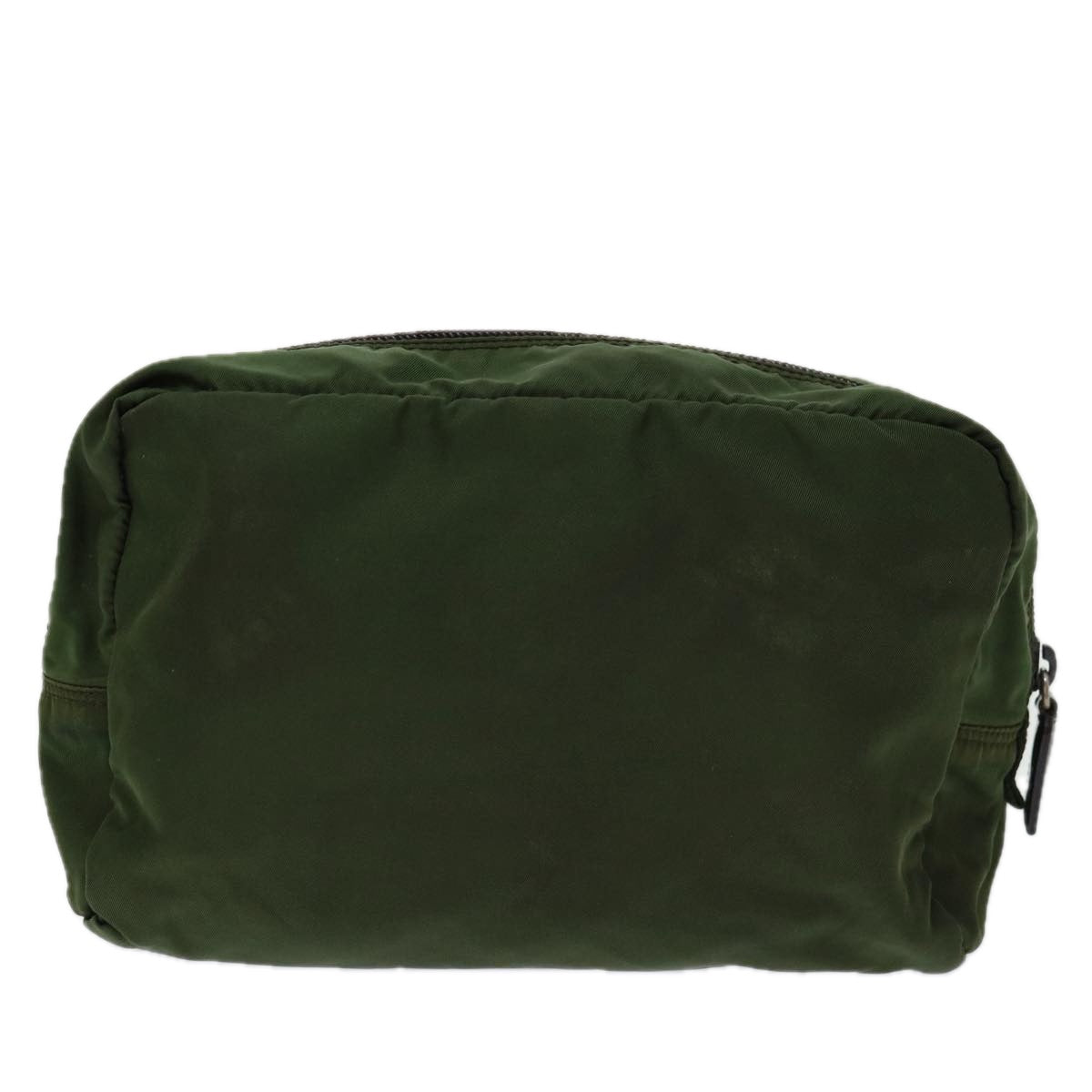 PRADA Pouch Nylon Khaki bs13296