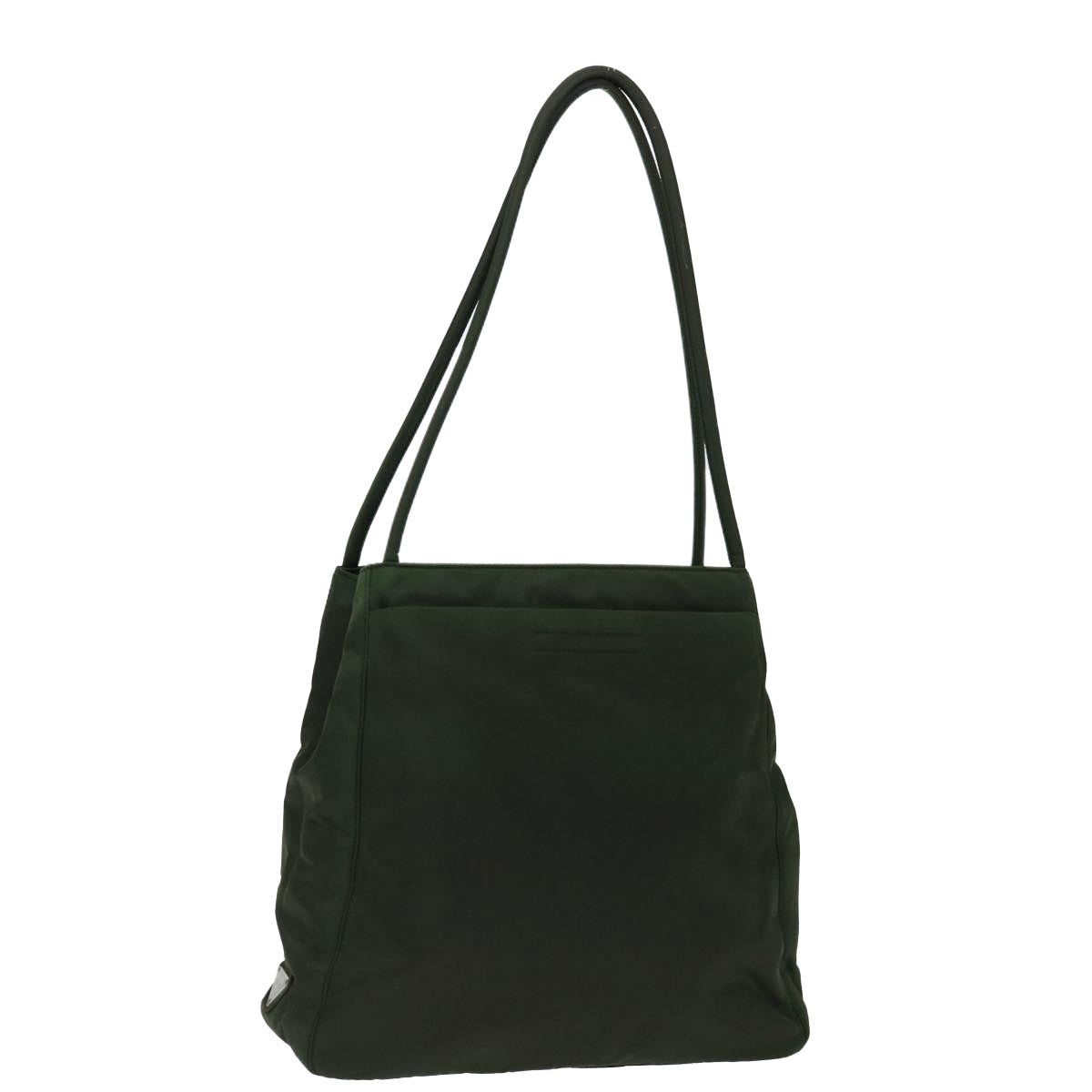 PRADA Shoulder Bag Nylon Khaki bs13401