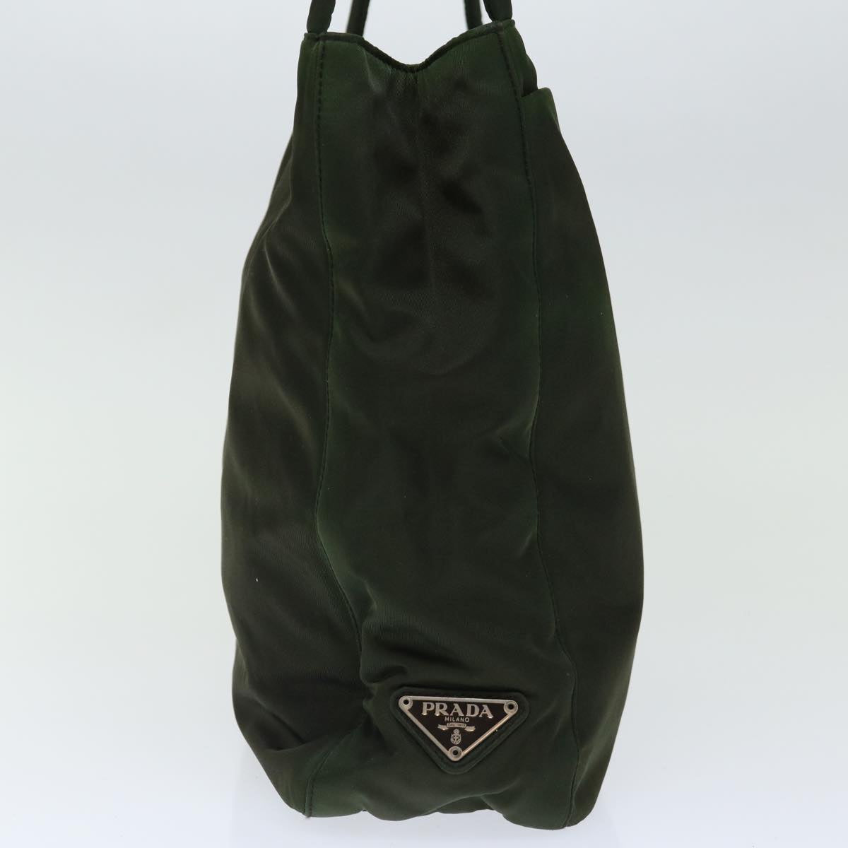 PRADA Shoulder Bag Nylon Khaki bs13401