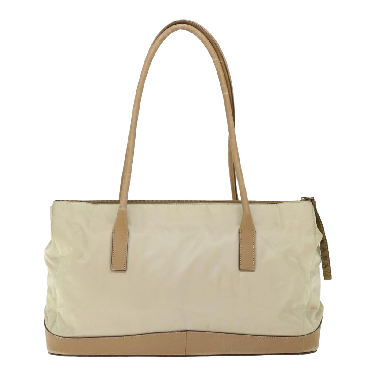 PRADA Shoulder Bag Nylon Beige bs13402