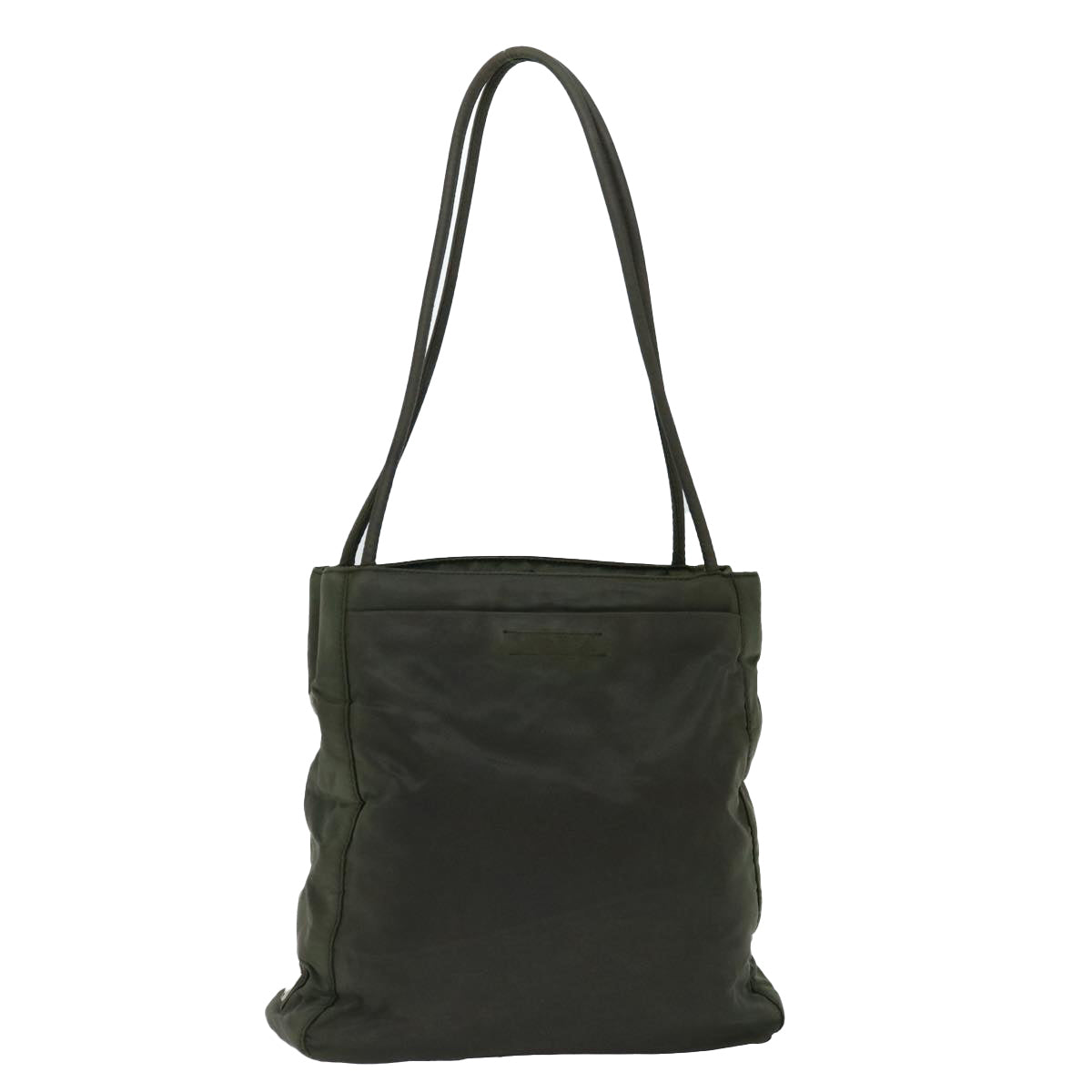 PRADA Shoulder Bag Nylon Khaki bs13406