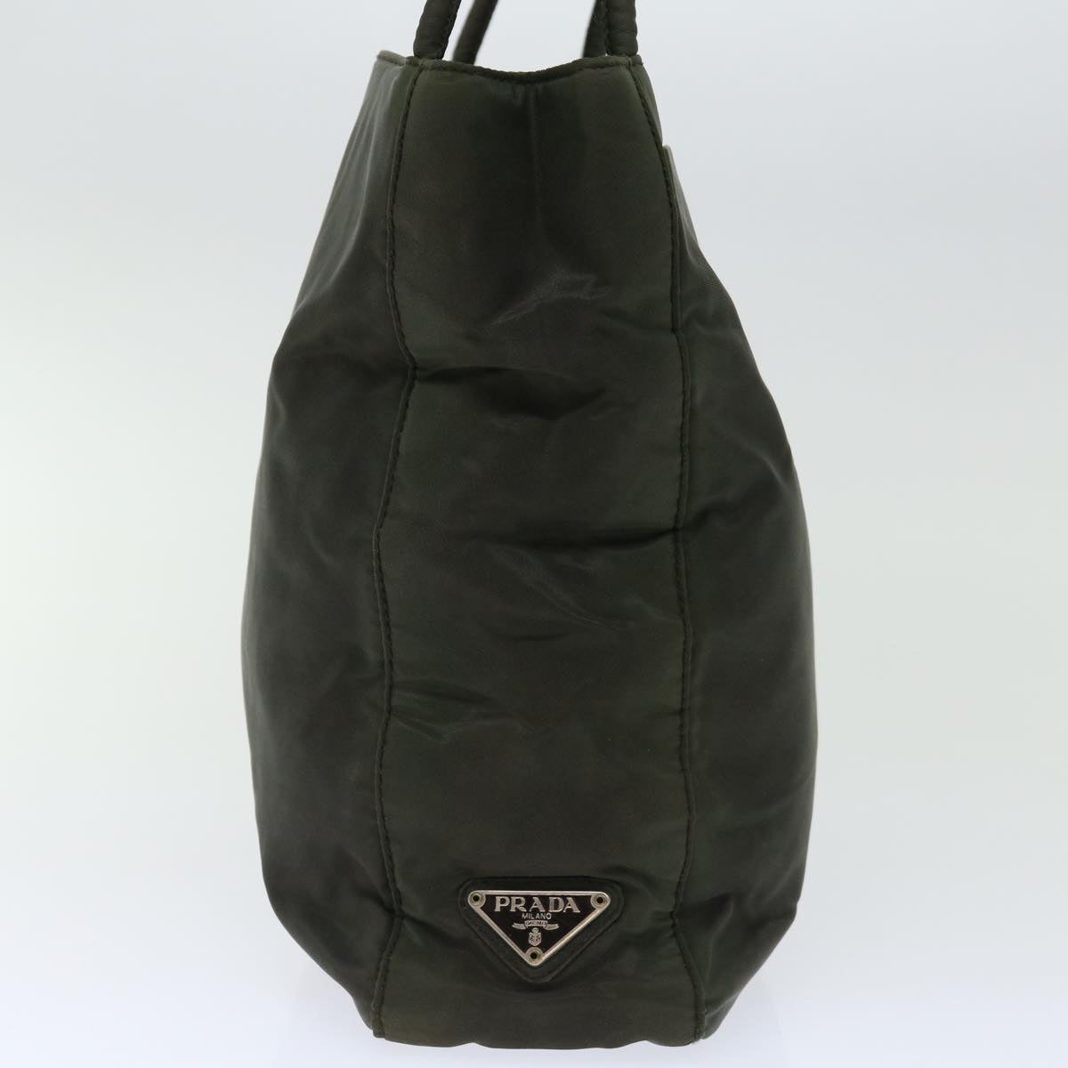 PRADA Shoulder Bag Nylon Khaki bs13406