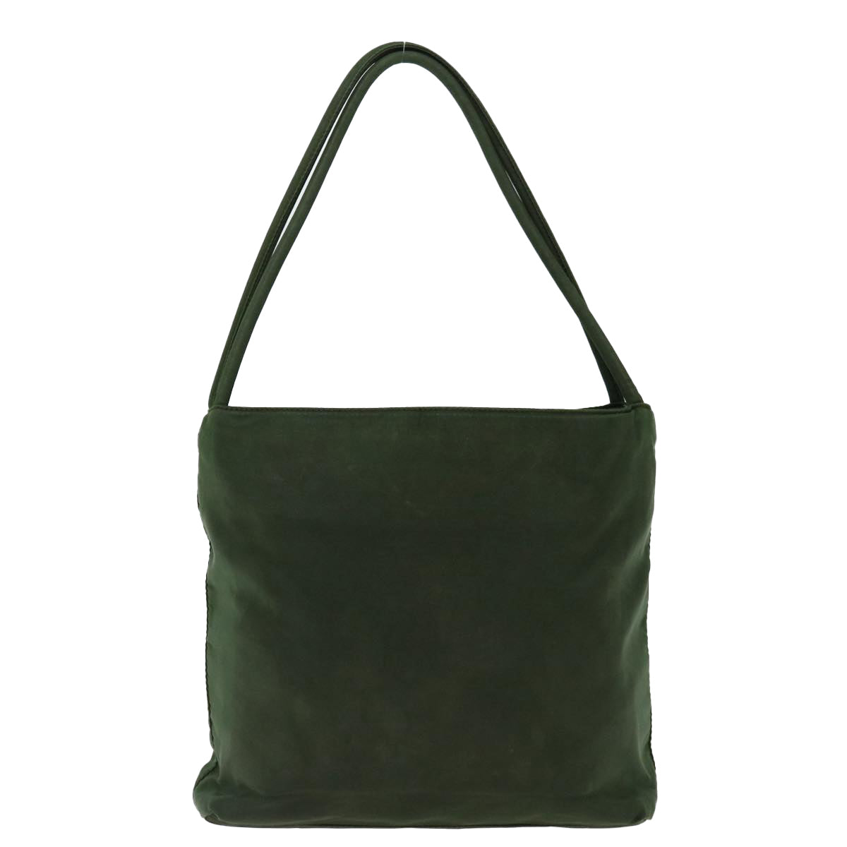 PRADA Shoulder Bag Nylon Khaki bs13407