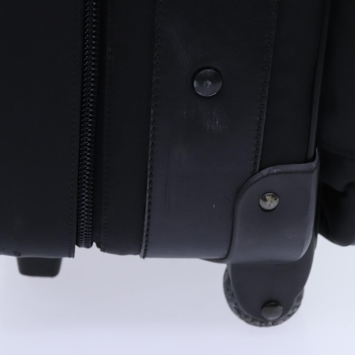 PRADA Suitcase Canvas Black bs13415