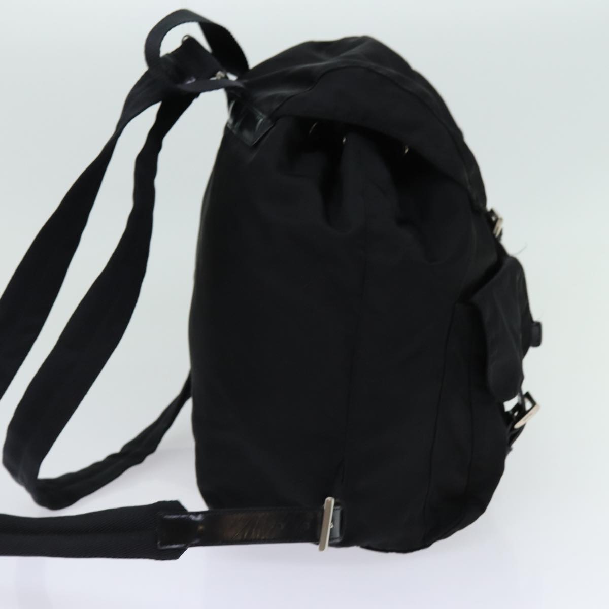 PRADA Backpack Nylon Black bs13417