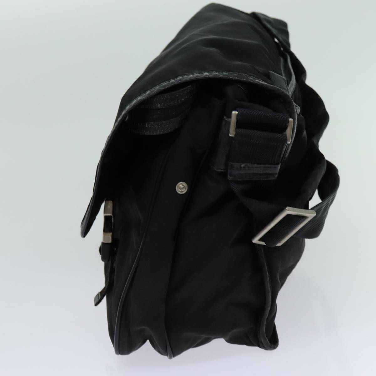 PRADA Shoulder Bag Nylon Black bs13422