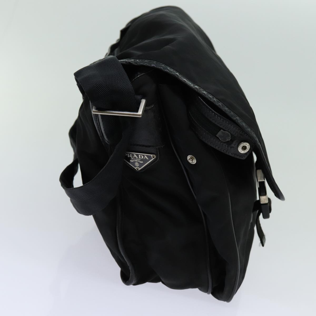 PRADA Shoulder Bag Nylon Black bs13422