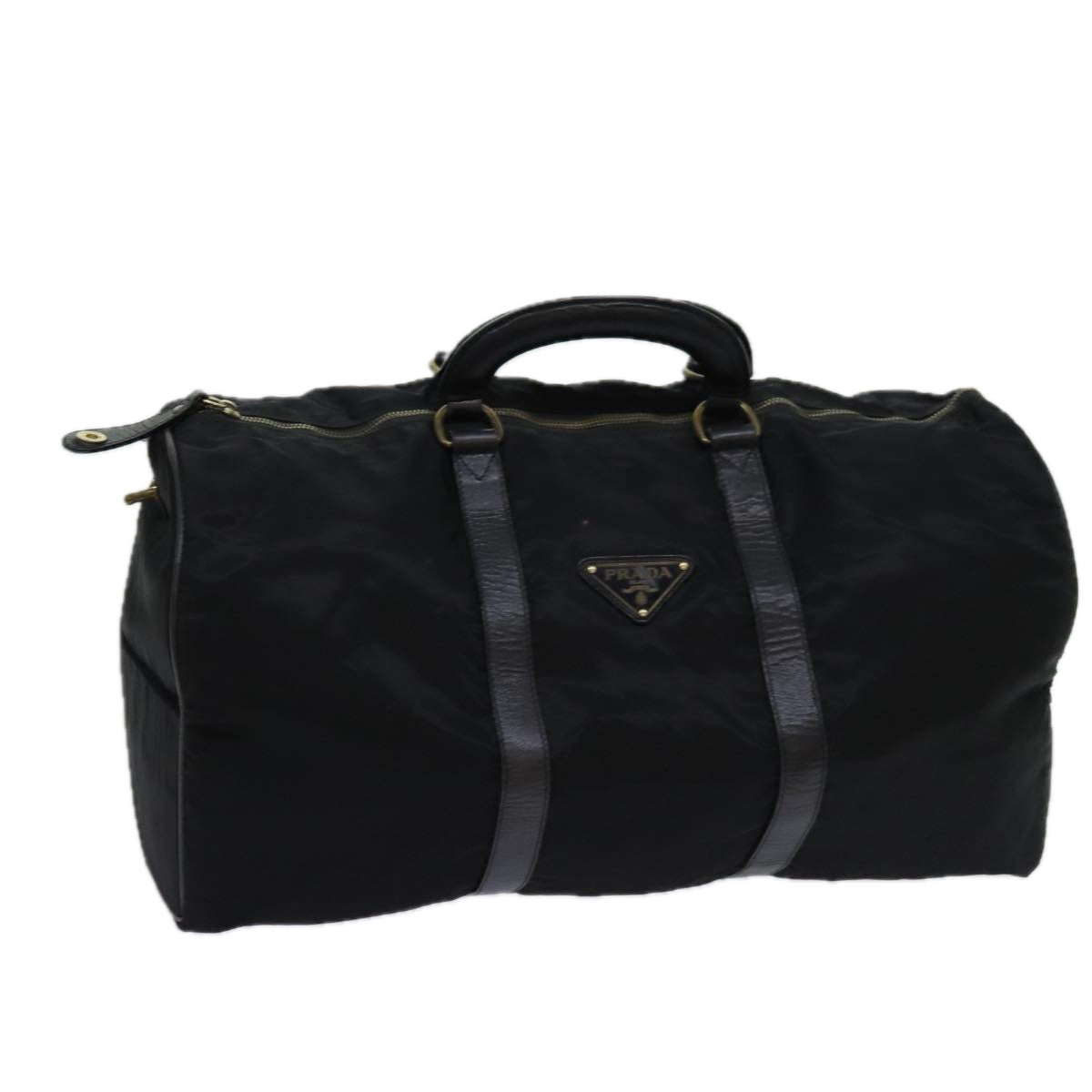 PRADA Boston Bag Nylon Black bs13423