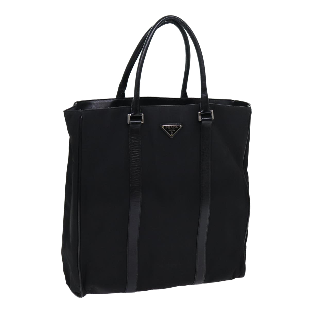 PRADA Hand Bag Nylon Black bs13435