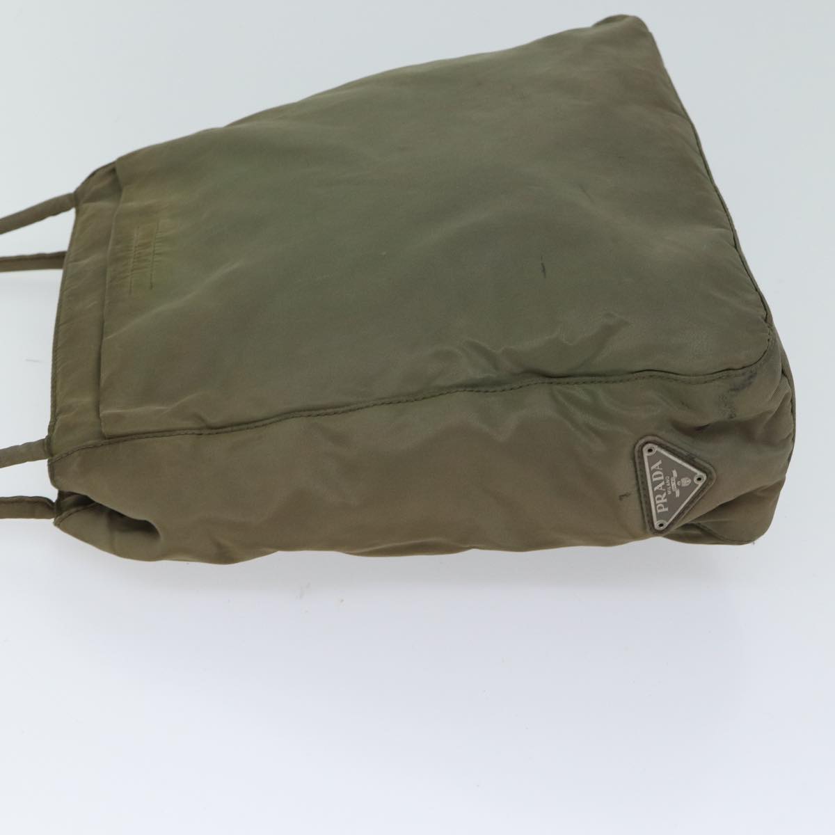 PRADA Shoulder Bag Nylon Khaki bs13512