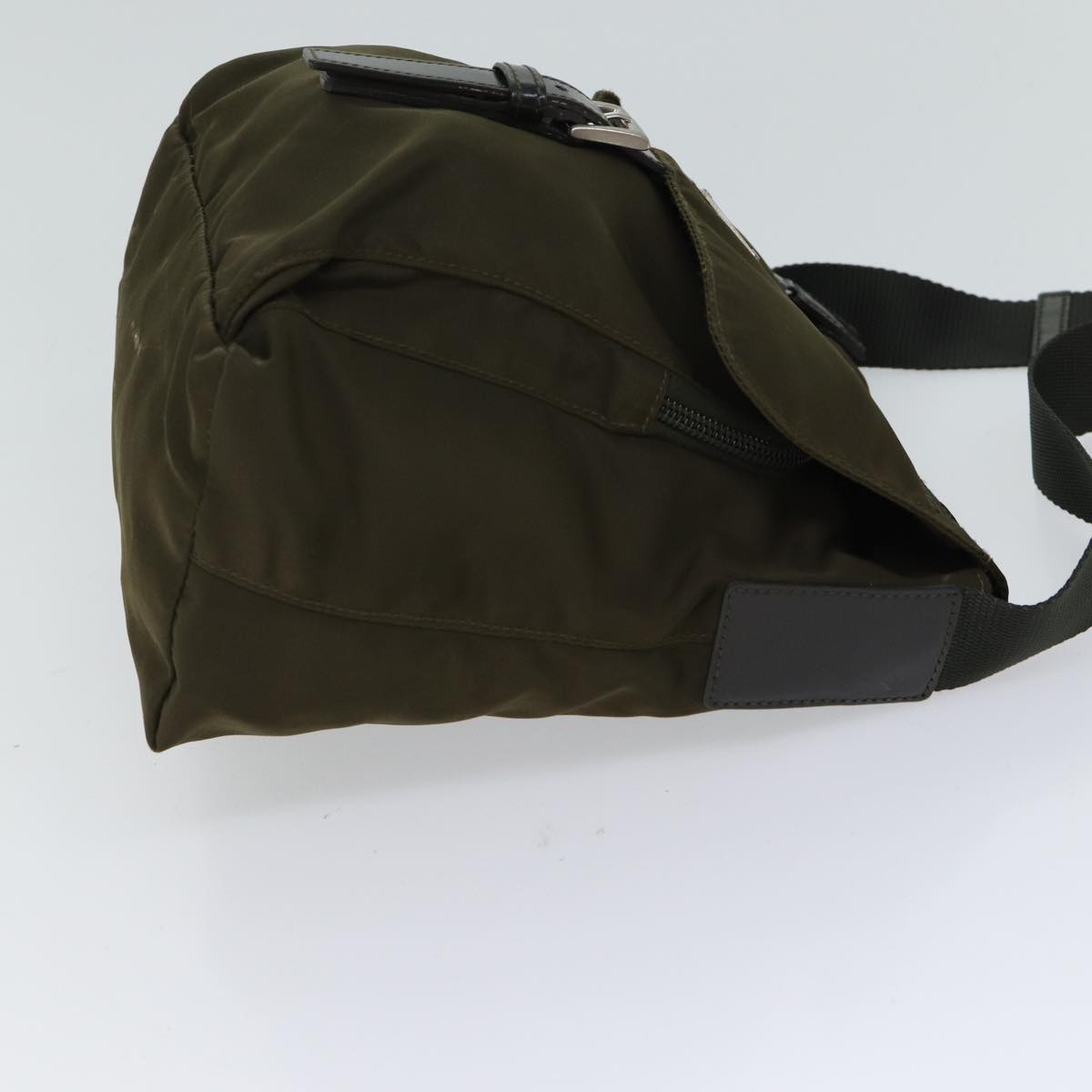 PRADA Shoulder Bag Nylon Khaki bs13555