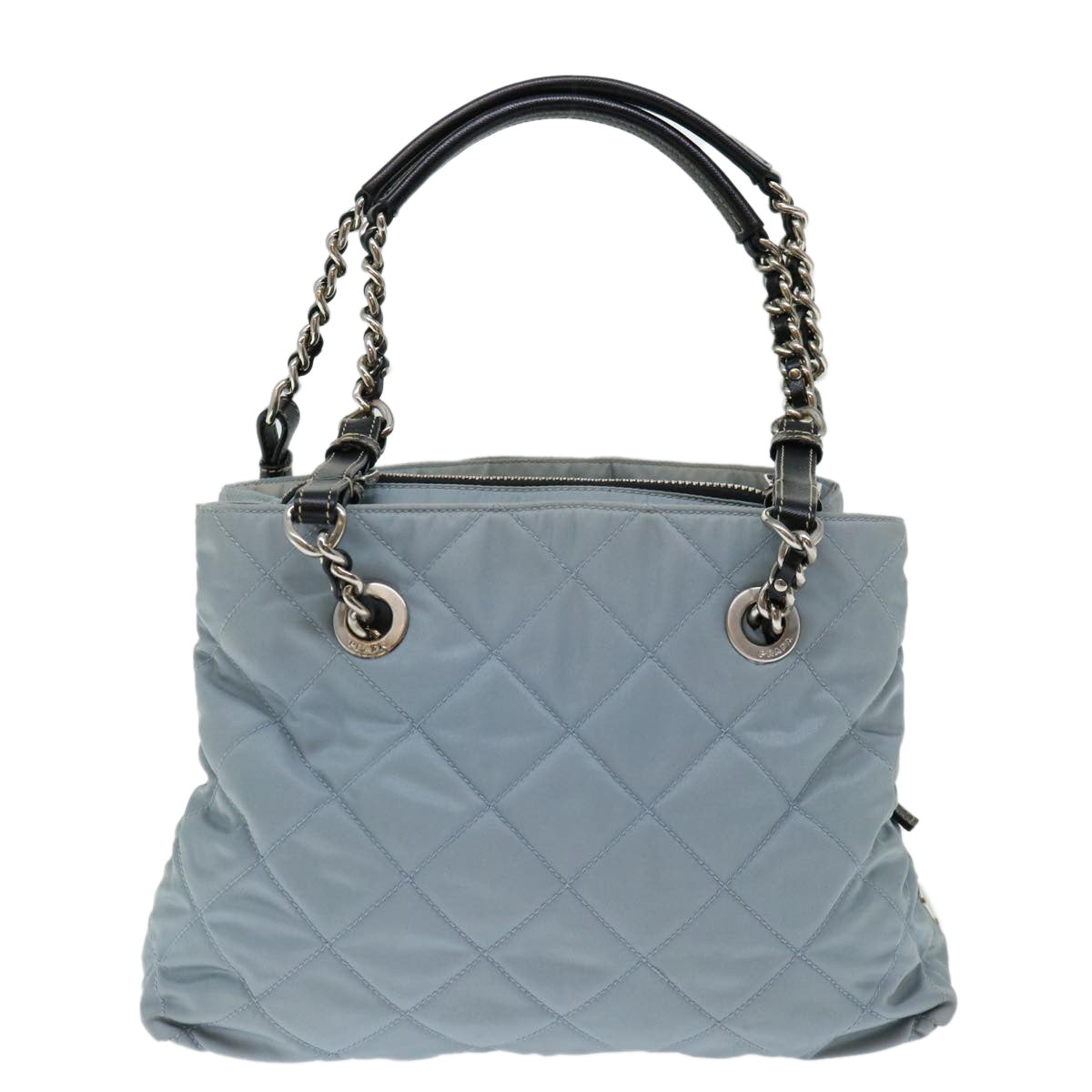 PRADA Shoulder Bag Nylon Blue bs13564