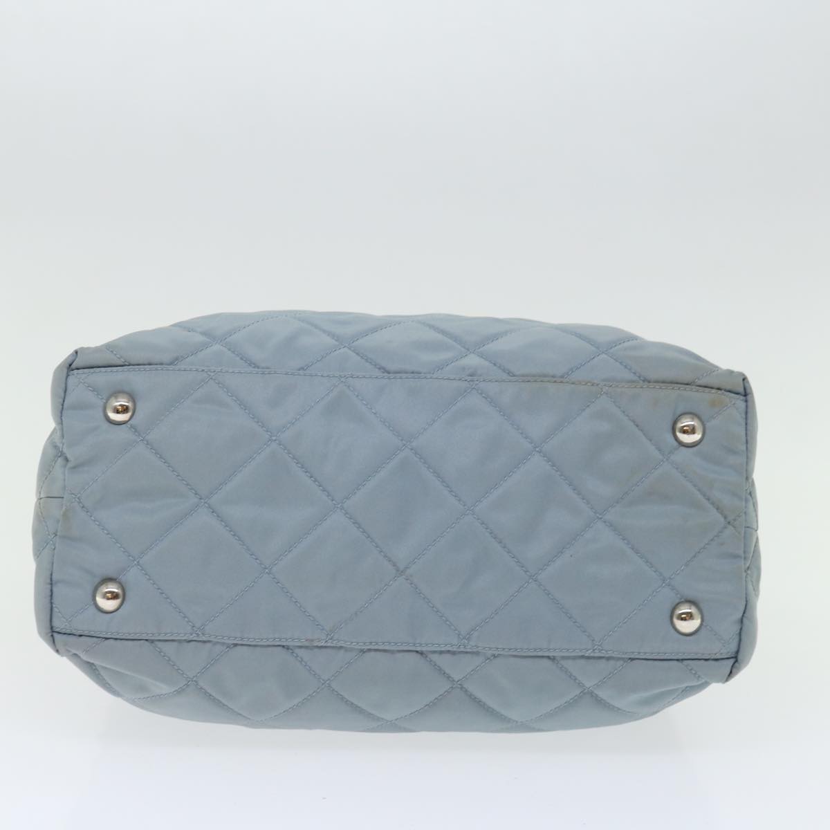 PRADA Shoulder Bag Nylon Blue bs13564