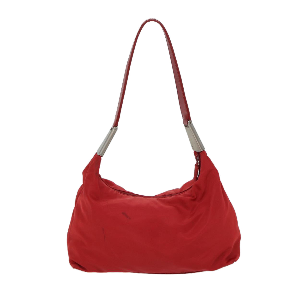 PRADA Shoulder Bag Nylon Red bs13565