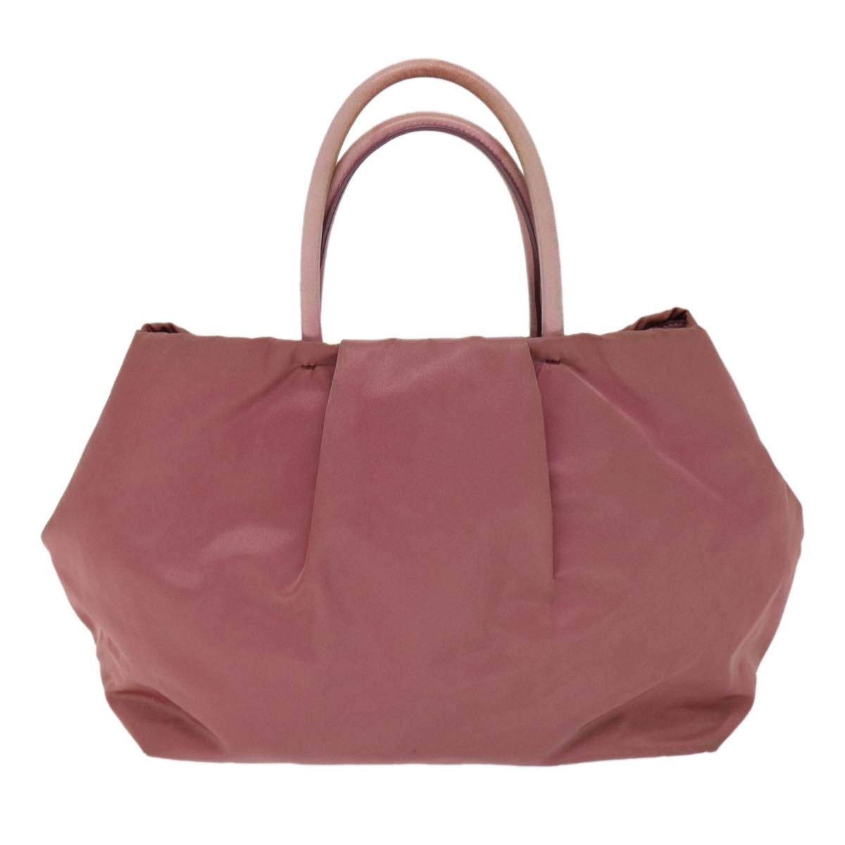 PRADA Hand Bag Nylon Pink bs13566