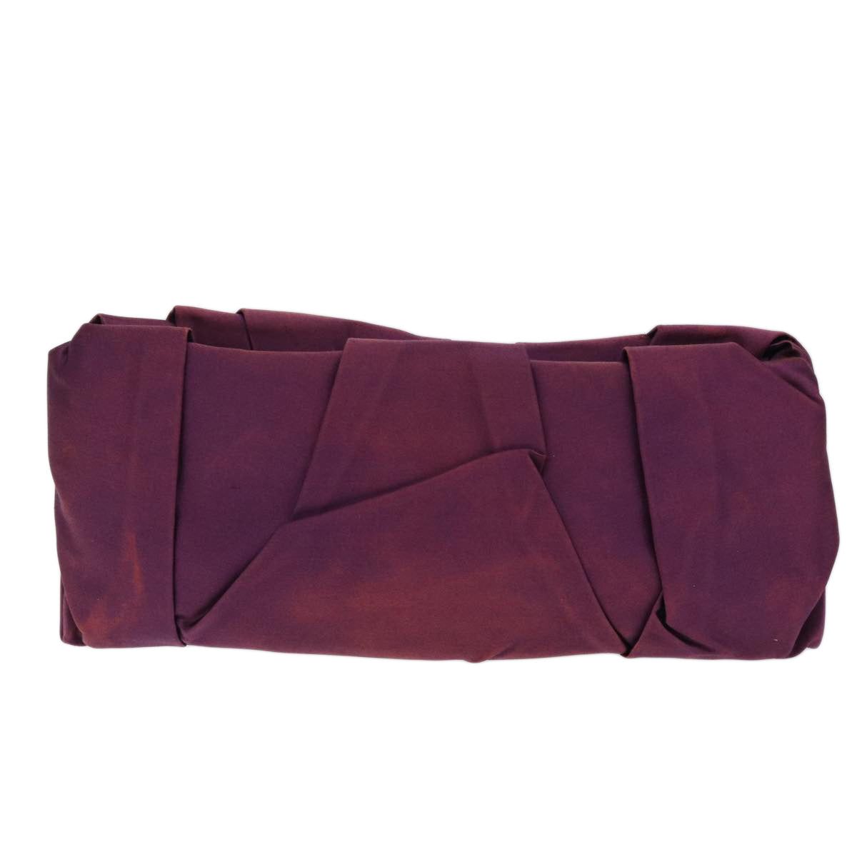 PRADA Clutch Bag Satin Purple bs13567