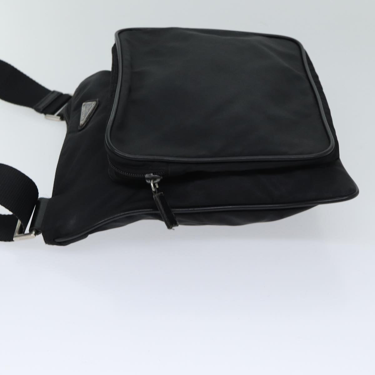 PRADA Shoulder Bag Nylon Black bs13636
