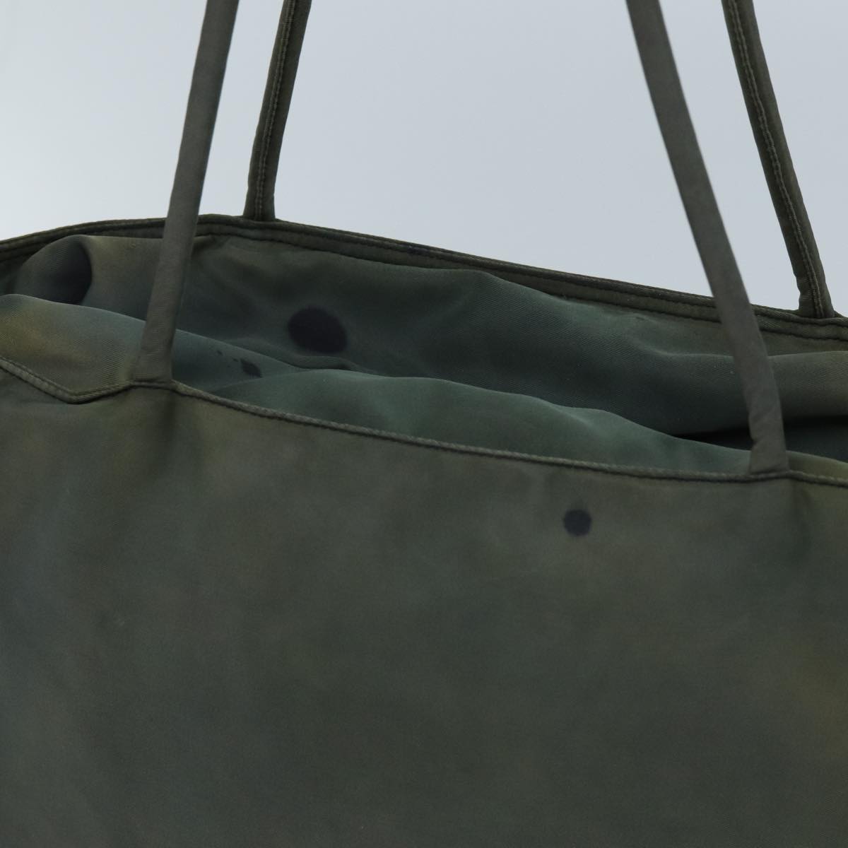 PRADA Shoulder Bag Nylon Khaki bs13637
