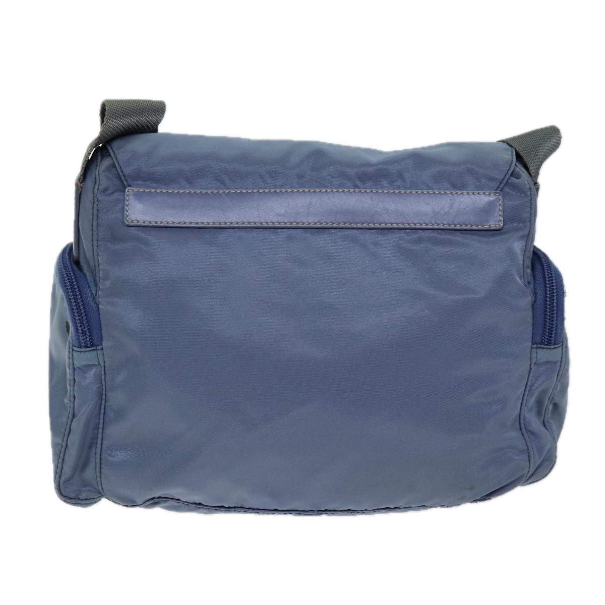 PRADA Shoulder Bag Nylon Blue bs13953