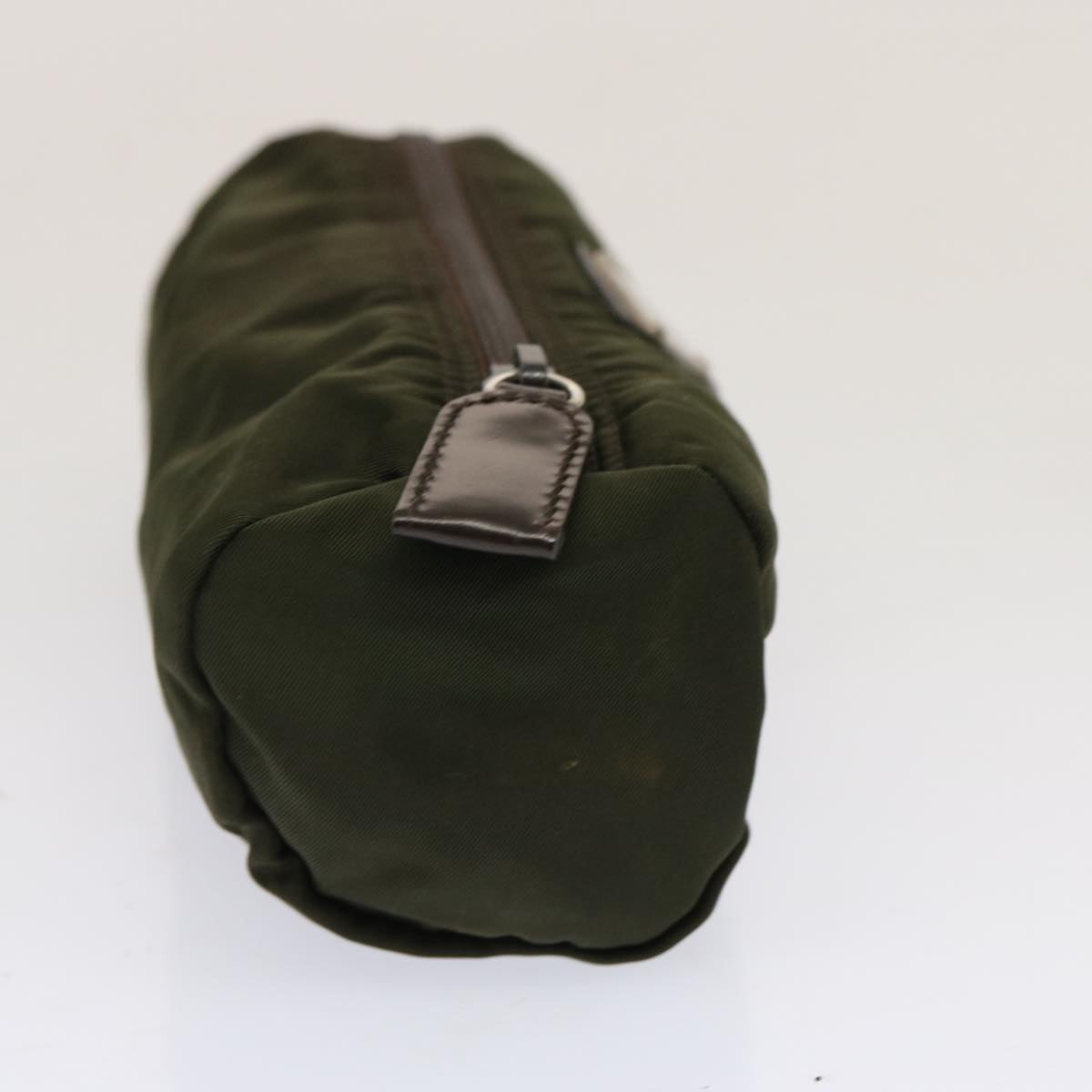 PRADA Pouch Nylon Green bs13967