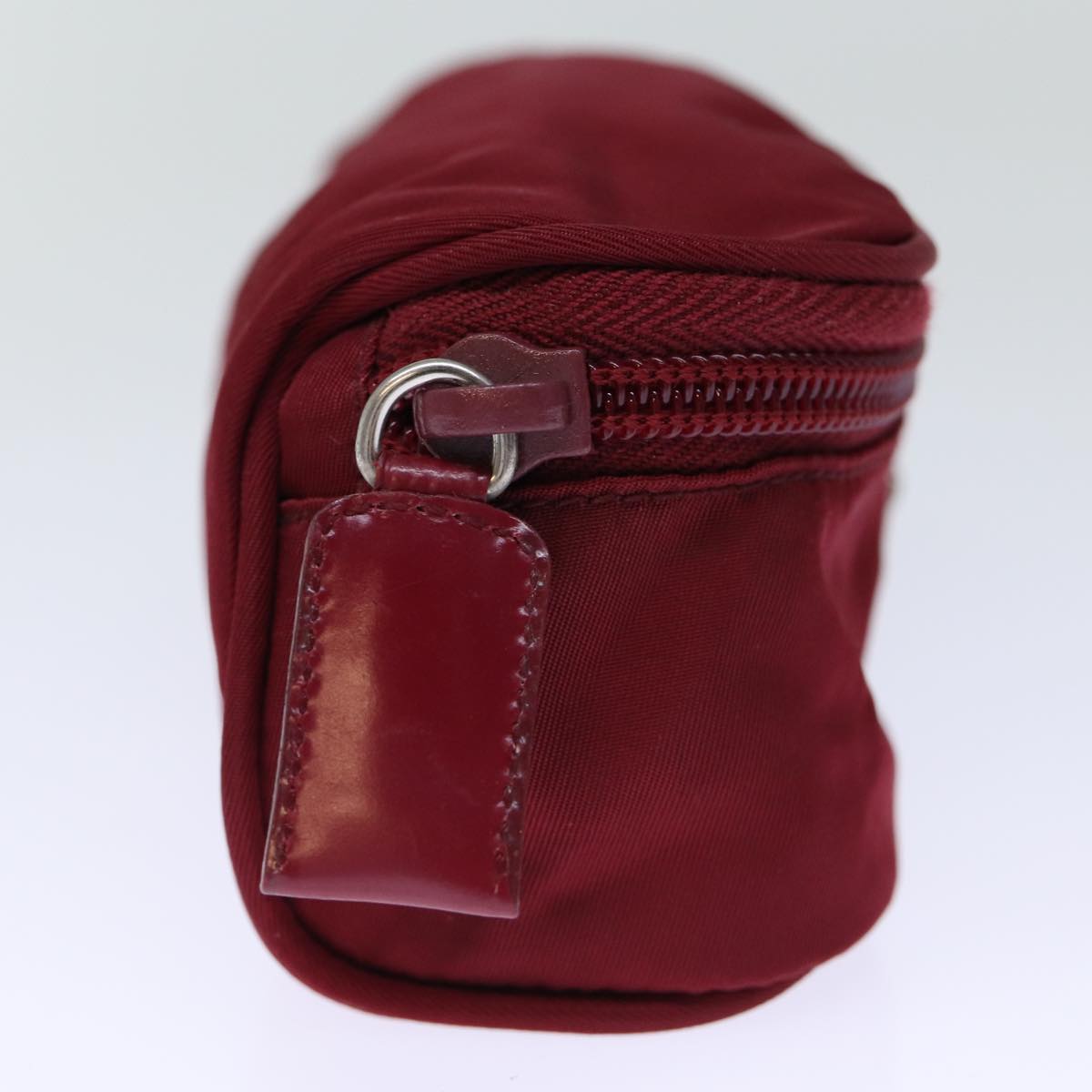 PRADA Pouch Nylon Red bs14067