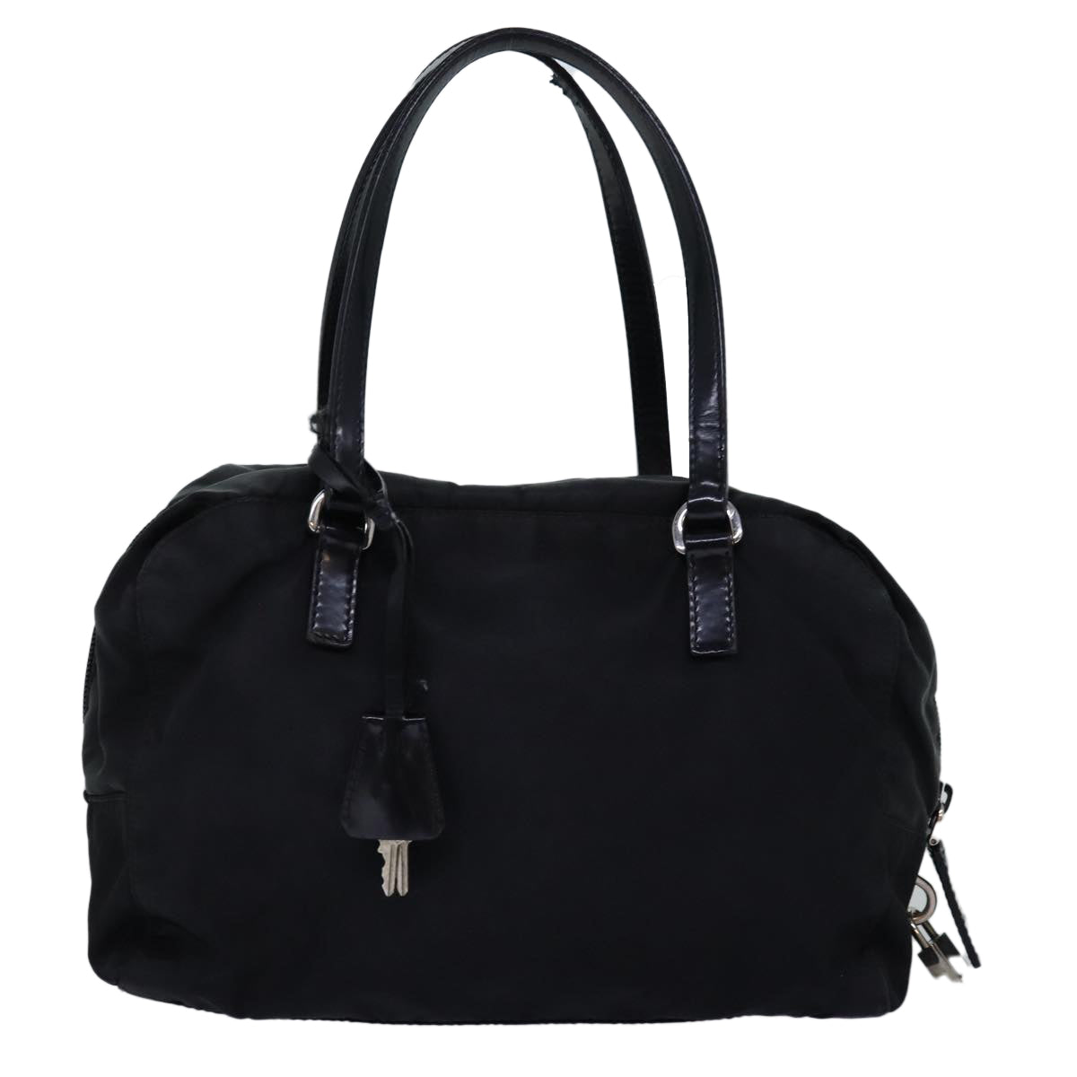 PRADA Hand Bag Nylon Black bs14085