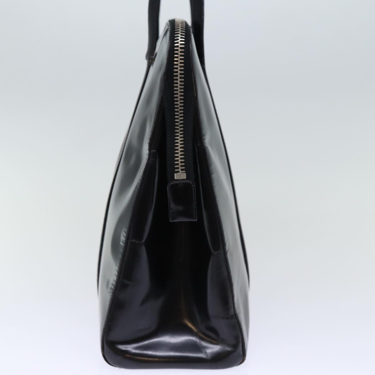 PRADA Tote Bag Patent leather Black bs14088