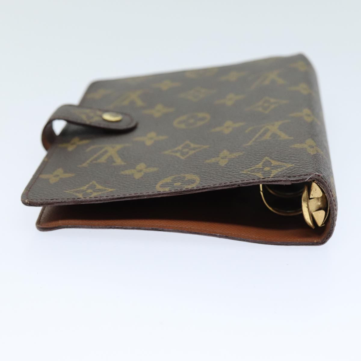 LOUIS VUITTON Monogram Agenda MM Day Planner Cover R20105 LV bs14153