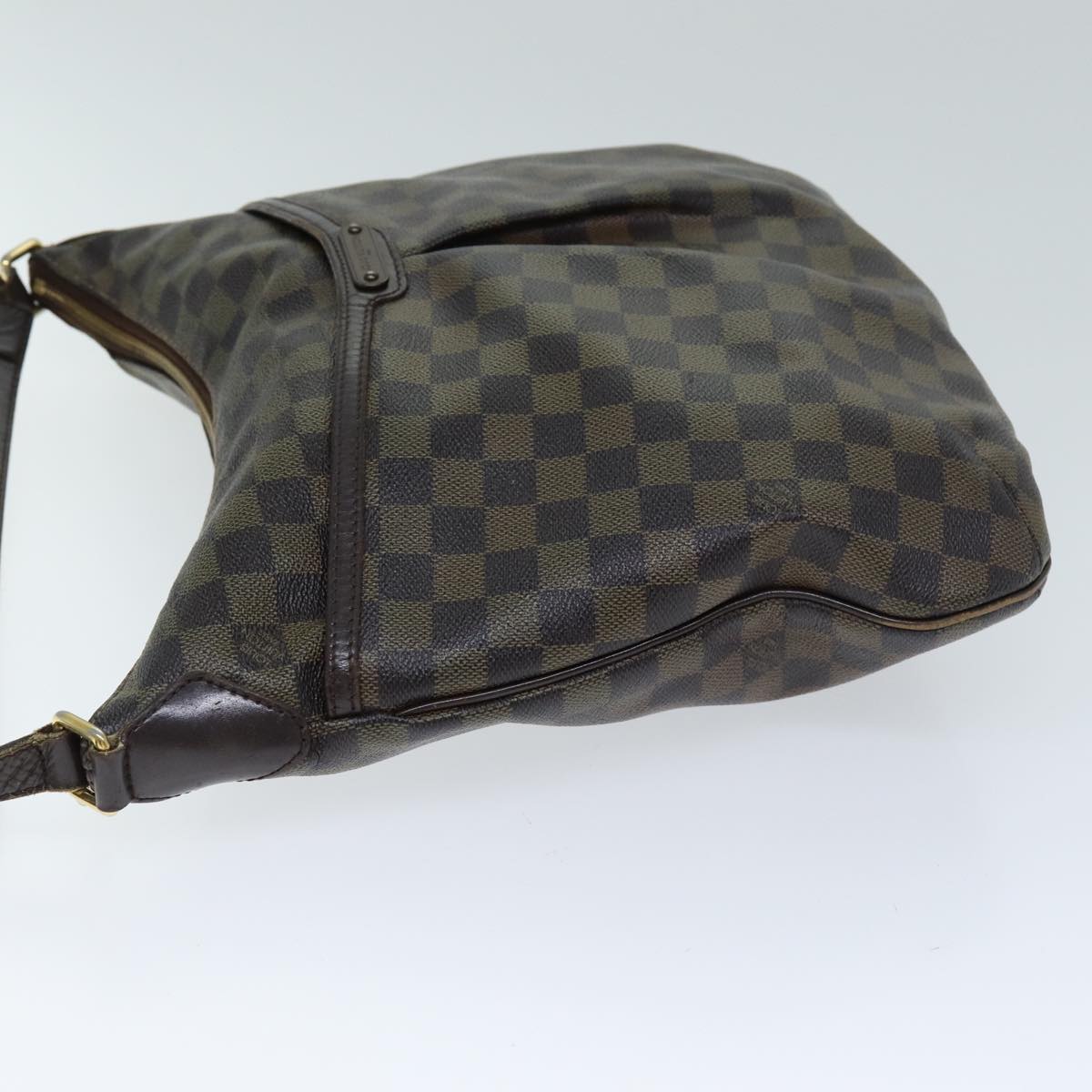LOUIS VUITTON Damier Ebene Bloomsbury GM Shoulder Bag N42250 LV bs14307