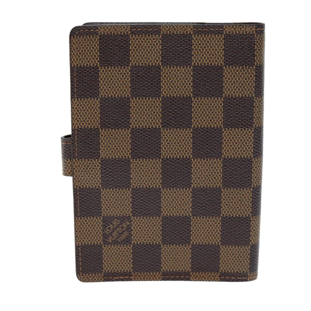 LOUIS VUITTON Damier Ebene Agenda PM Day Planner Cover R20700 LV bs14380