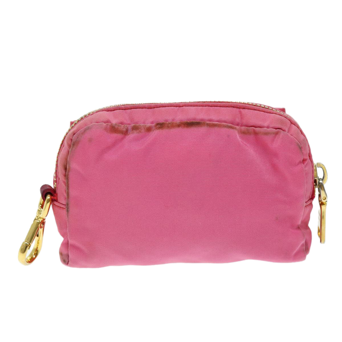 PRADA Pouch Nylon Pink bs14399