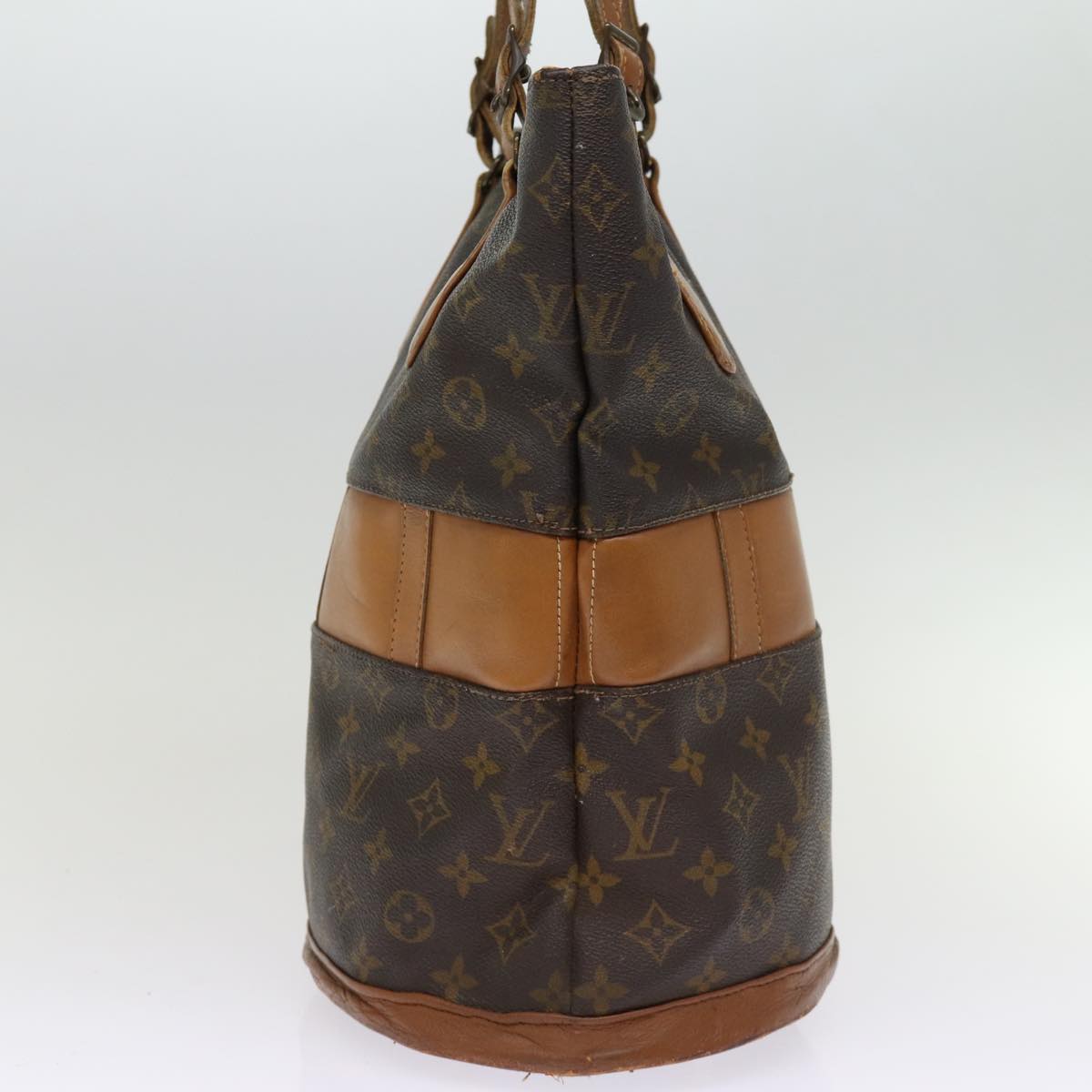 LOUIS VUITTON Monogram Bucket GM Shoulder Bag M42236 LV bs14410