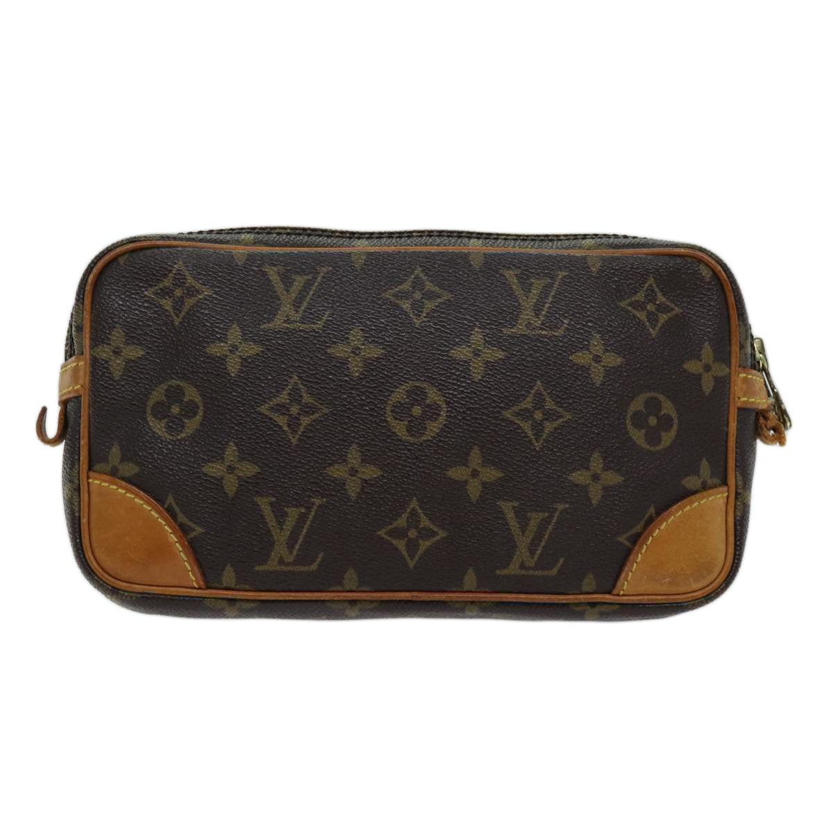 LOUIS VUITTON Monogram Marly Dragonne PM Clutch Bag M51827 LV bs14412