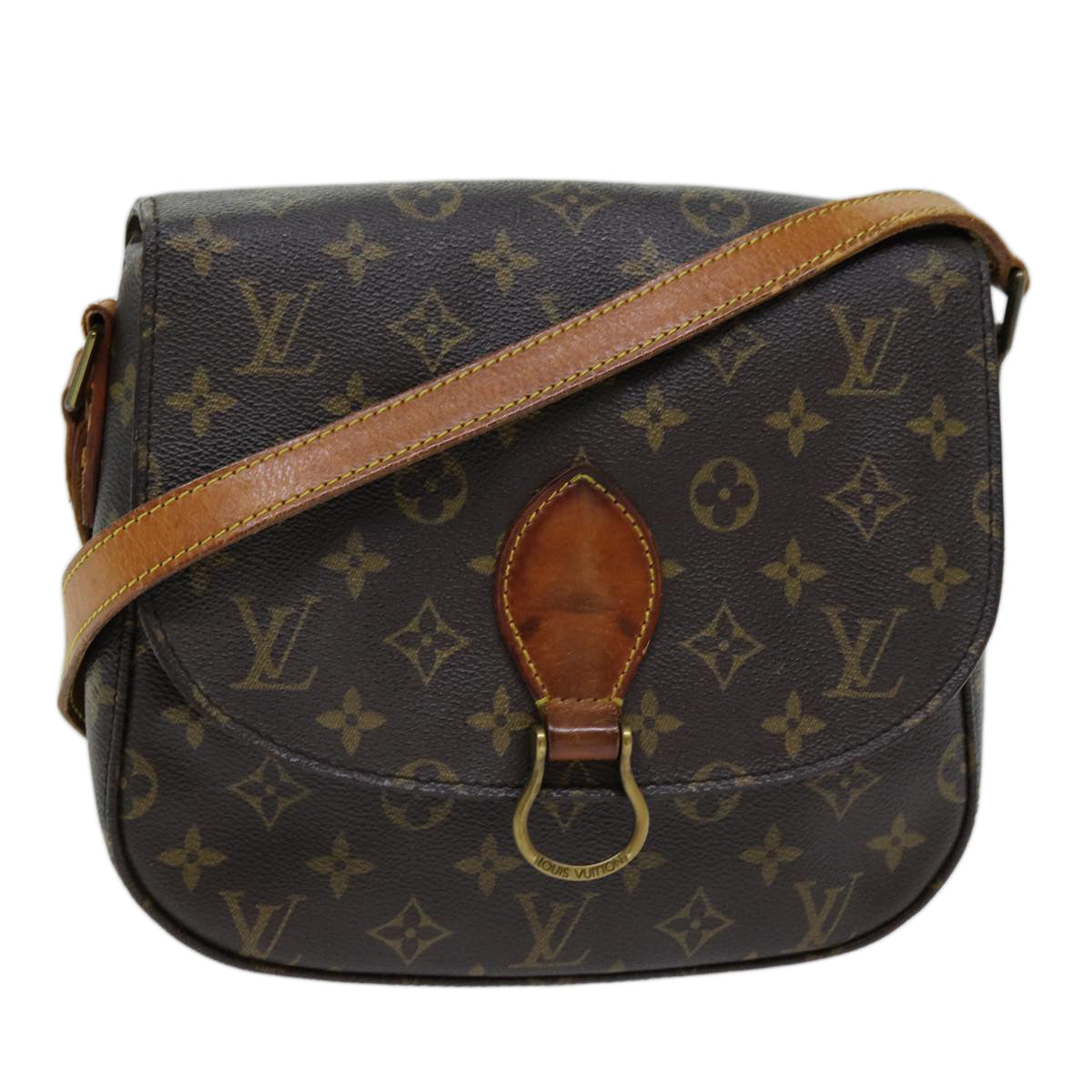 LOUIS VUITTON Monogram Saint Cloud GM Shoulder Bag M51242 LV bs14417