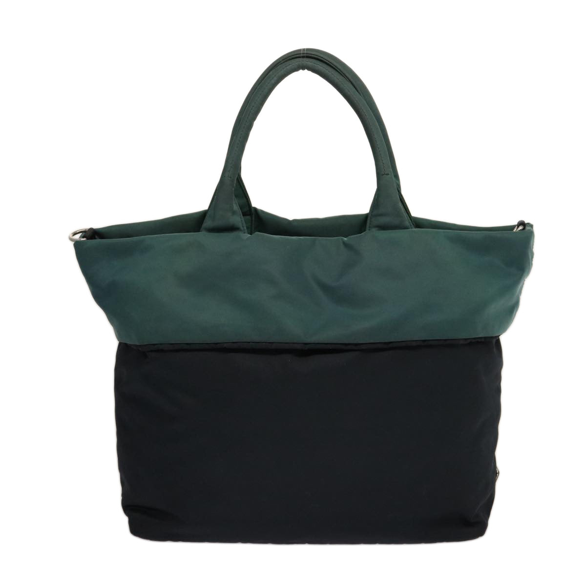 PRADA Tote Bag Nylon 2way Green bs14422