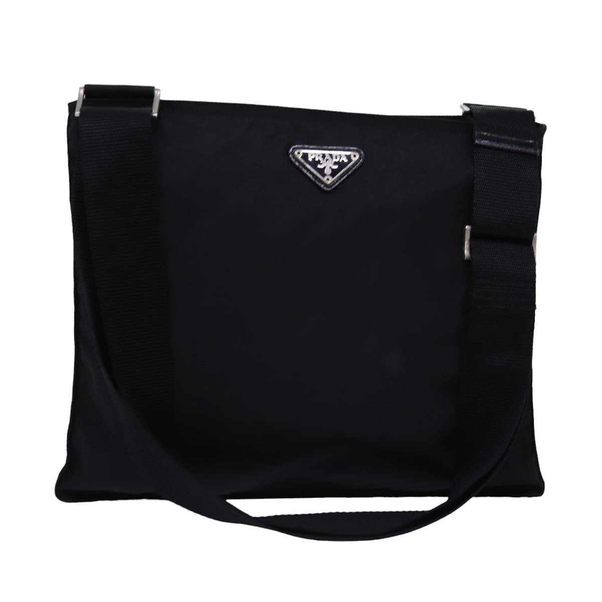 PRADA Shoulder Bag Nylon Black bs14465