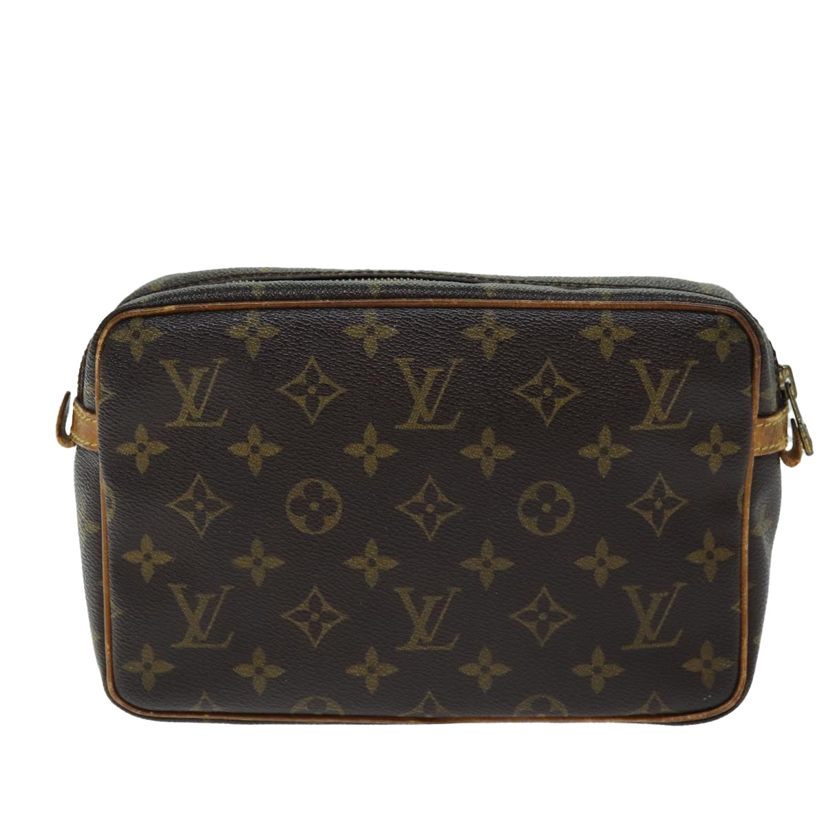 LOUIS VUITTON Monogram Compiegne 23 Clutch Bag M51847 LV bs14500