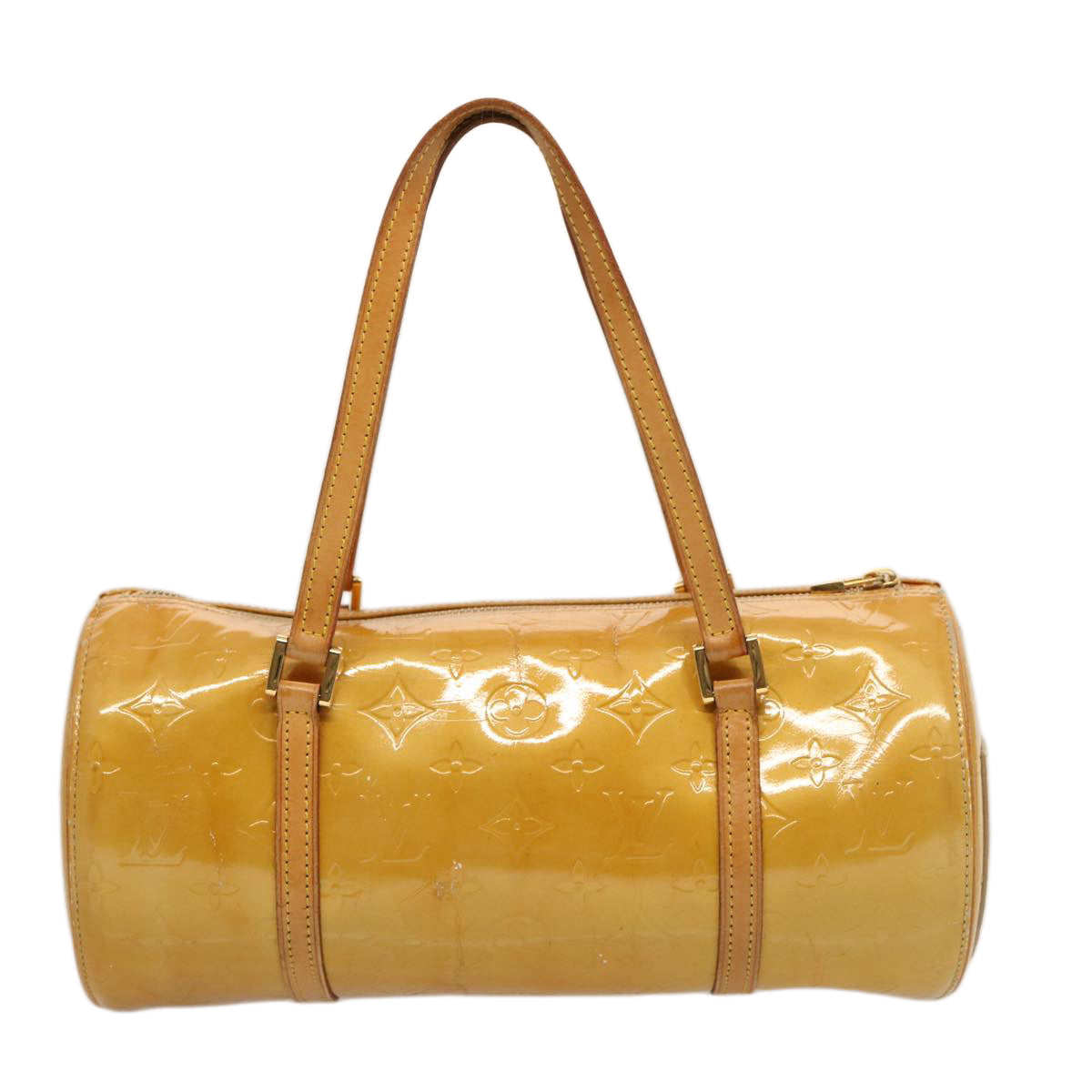 LOUIS VUITTON Monogram Vernis Bedford Hand Bag Beige M91006 LV bs14501