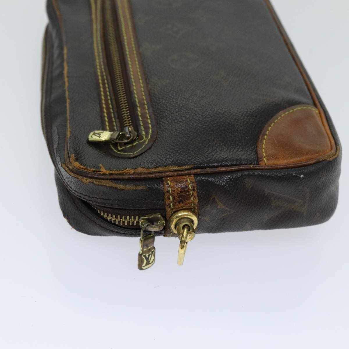 LOUIS VUITTON Monogram Marly Dragonne GM Clutch Bag M51825 LV bs14639