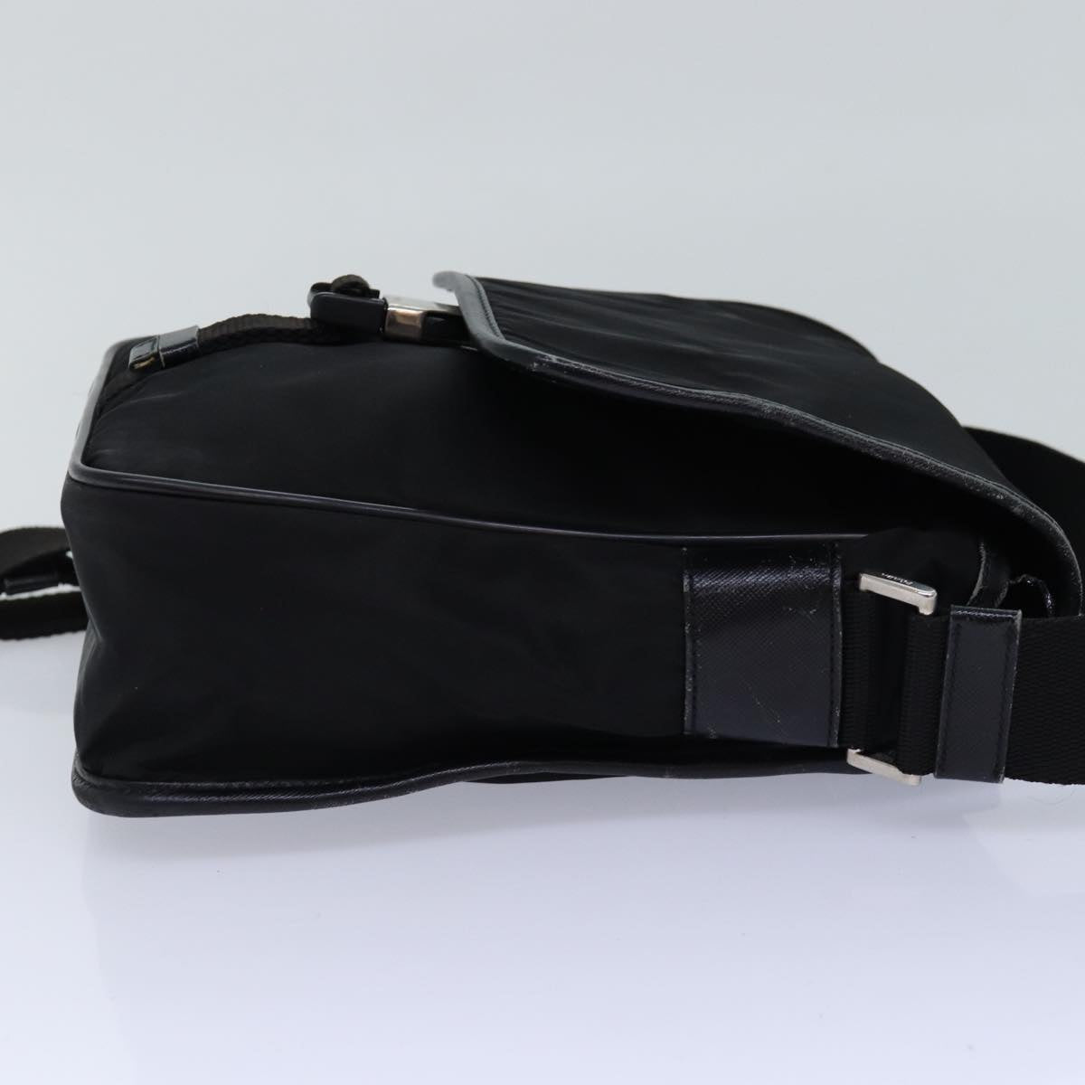 PRADA Shoulder Bag Nylon Black bs14651