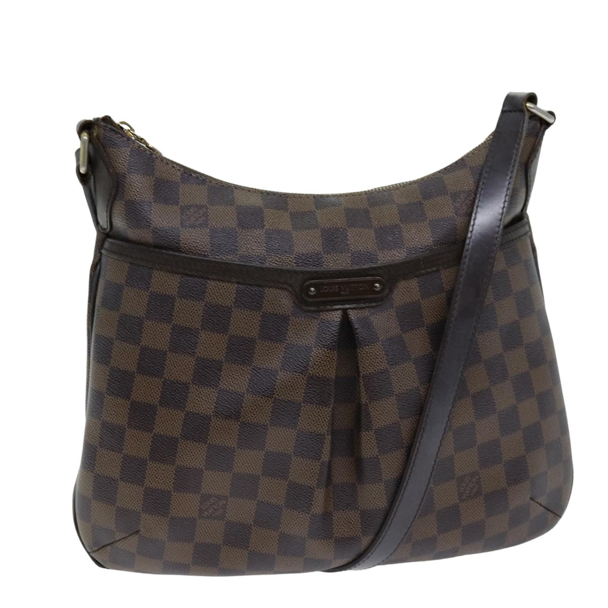 LOUIS VUITTON Damier Ebene Bloomsbury PM Shoulder Bag N42251 LV bs14668