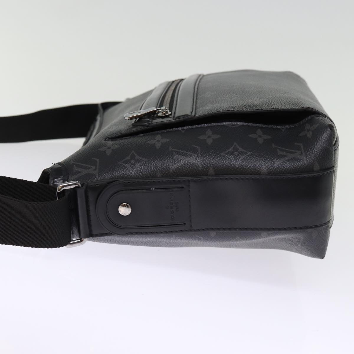 LOUIS VUITTON Monogram Eclipse Odyssey Messenger MM Bag M44224 LV bs14669
